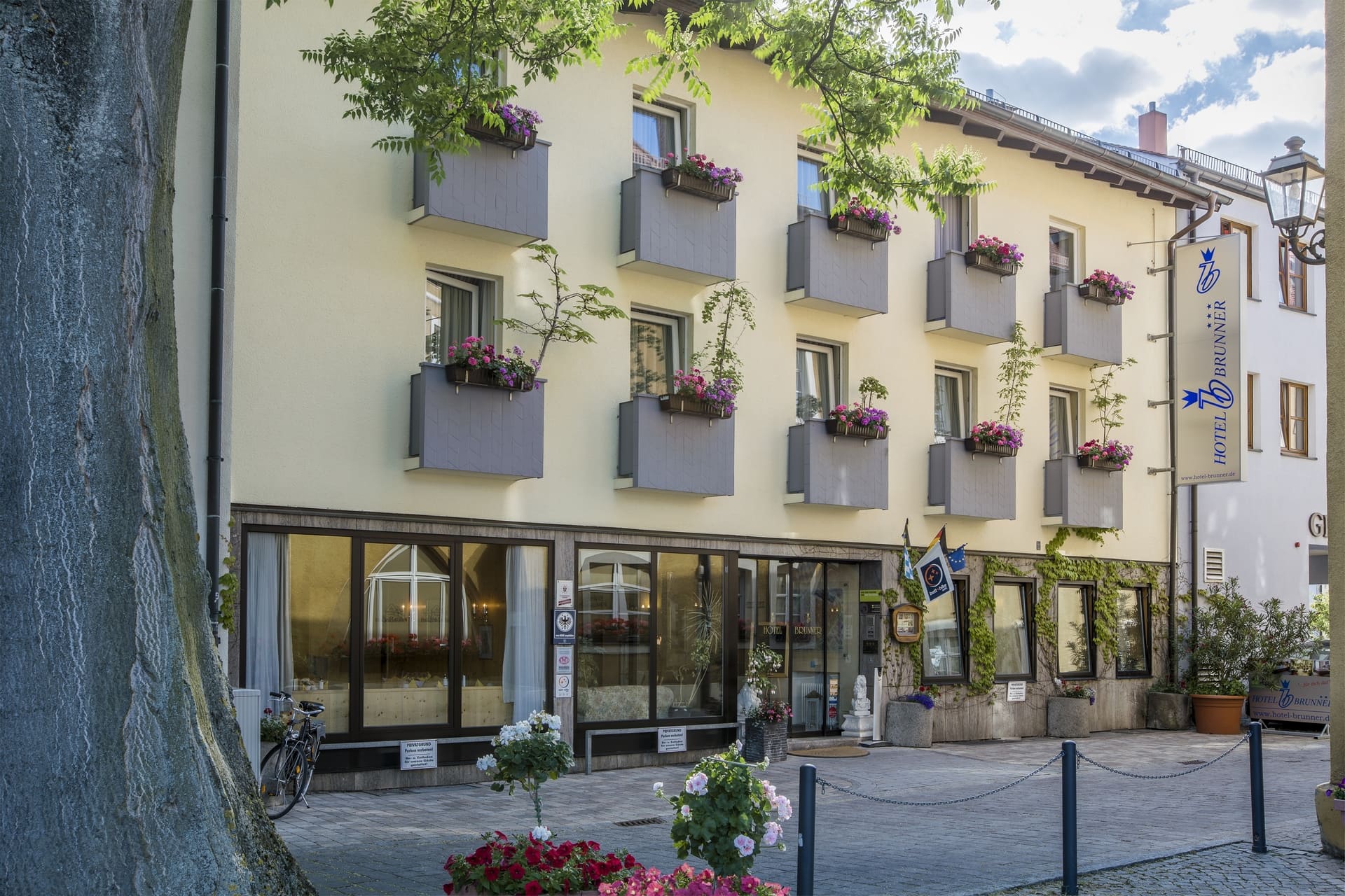Hotel Brunner Amberg — Außenansicht